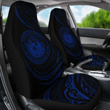 Hawaii Coat Of Arms Car Seat Covers - Blue - Frida Style - Amazing 105905 - YourCarButBetter