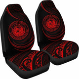 Hawaii Coat Of Arms Car Seat Covers - Red - Frida Style - Amazing 105905 - YourCarButBetter