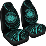 Hawaii Coat Of Arms Car Seat Covers - Turquoise - Frida Style - Amazing 105905 - YourCarButBetter