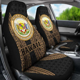 Hawaii Coat Of Arms Polynesian Car Seat Covers Amazing 105905 - YourCarButBetter