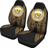 Hawaii Coat Of Arms Polynesian Car Seat Covers Amazing 105905 - YourCarButBetter