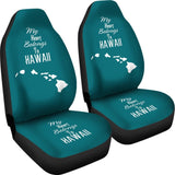 Hawaii Custom Car Accessories My Heart Belongs To Hawaii Car Seat Covers 210201 - YourCarButBetter