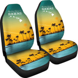 Hawaii Custom Car Decoration My Heart Belongs To Hawaii Car Seat Covers 210201 - YourCarButBetter