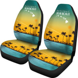 Hawaii Custom Car Decoration My Heart Belongs To Hawaii Car Seat Covers 210201 - YourCarButBetter