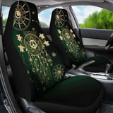 Hawaii Dream Catcher Hibiscus Plumeria Polynesian Turquoise - Car Seat Cover 102918 - YourCarButBetter