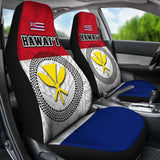 Hawaii Flag Kanaka Polynesian Car Seat Covers 105905 - YourCarButBetter