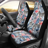 Hawaii Flamingo Zebra Tropical Car Seat Covers 1 201010 - YourCarButBetter