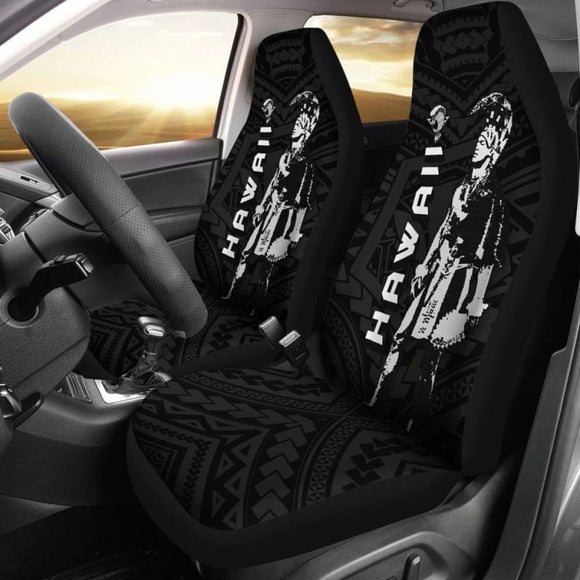 Hawaii Helmet Polynesian Kanaka Warrior Car Seat Covers Amazing 105905 - YourCarButBetter