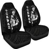 Hawaii Helmet Polynesian Kanaka Warrior Car Seat Covers Amazing 105905 - YourCarButBetter