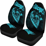 Hawaii Hibiscus Banzai Surfing Car Seat Cover Blue 105905 - YourCarButBetter