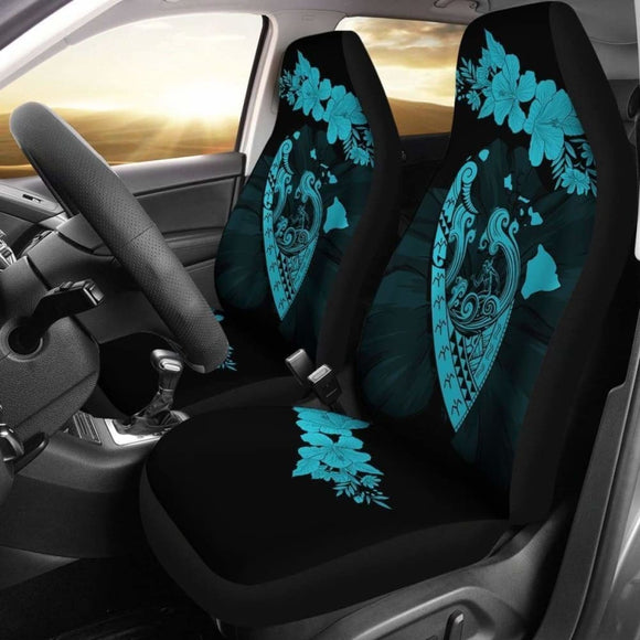 Hawaii Hibiscus Banzai Surfing Car Seat Cover Blue 105905 - YourCarButBetter