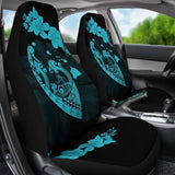 Hawaii Hibiscus Banzai Surfing Car Seat Cover Blue 105905 - YourCarButBetter