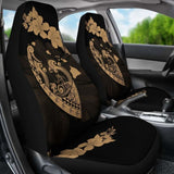 Hawaii Hibiscus Banzai Surfing Car Seat Cover Gold105905 - YourCarButBetter