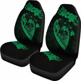 Hawaii Hibiscus Banzai Surfing Car Seat Cover Green 105905 - YourCarButBetter