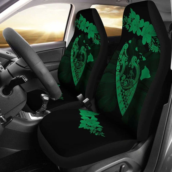 Hawaii Hibiscus Banzai Surfing Car Seat Cover Green 105905 - YourCarButBetter