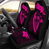 Hawaii Hibiscus Banzai Surfing Car Seat Cover Pink - 232125 - YourCarButBetter