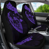 Hawaii Hibiscus Banzai Surfing Car Seat Cover Purple - 232125 - YourCarButBetter