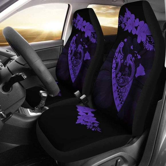 Hawaii Hibiscus Banzai Surfing Car Seat Cover Purple105905 - YourCarButBetter