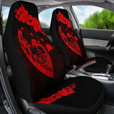 Hawaii Hibiscus Banzai Surfing Car Seat Cover Red 105905 - YourCarButBetter