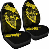 Hawaii Hibiscus Banzai Surfing Car Seat Cover Yellow 105905 - YourCarButBetter