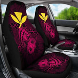 Hawaii Hibiscus Car Seat Cover - Harold Turtle - Calico Red - New 091114 - YourCarButBetter