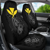 Hawaii Hibiscus Car Seat Cover - Harold Turtle - Gray - New 091114 - YourCarButBetter