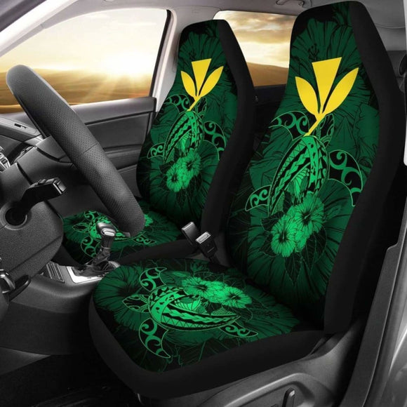 Hawaii Hibiscus Car Seat Cover - Harold Turtle - Pastel Green - New 091114 - YourCarButBetter