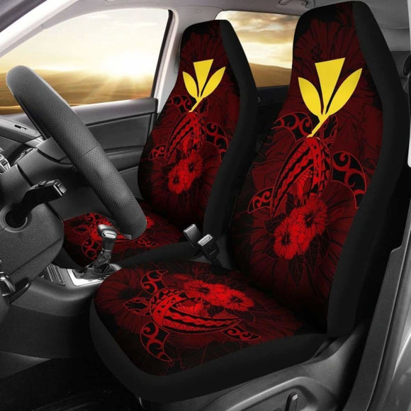 Hawaii Hibiscus Car Seat Cover - Harold Turtle - Red - New 091114 - YourCarButBetter