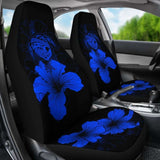Hawaii Hibiscus Car Seat Cover - Turtle Map - Blue - New 091114 - YourCarButBetter