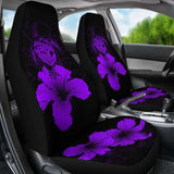 Hawaii Hibiscus Car Seat Cover - Turtle Map - Purple - New 091114 - YourCarButBetter