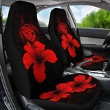 Hawaii Hibiscus Car Seat Cover - Turtle Map - Red - New 091114 - YourCarButBetter