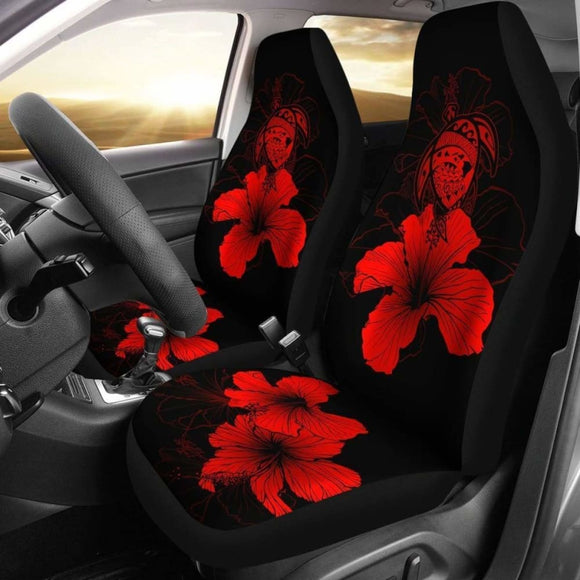 Hawaii Hibiscus Car Seat Cover - Turtle Map - Red - New 091114 - YourCarButBetter