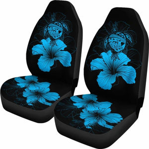 Hawaii Hibiscus Car Seat Cover - Turtle Map - Traffic Blue - New 091114 - YourCarButBetter