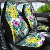 Hawaii Hibiscus Pattern Car Seat Covers 02 - 232125 - YourCarButBetter