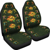 Hawaii Honu Turtle Hibiscus Car Seat Covers Best 091114 - YourCarButBetter