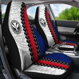 Hawaii Kakau Flag Polynesian Car Seat Cover Amazing 105905 - YourCarButBetter