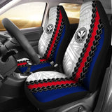 Hawaii Kakau Flag Polynesian Car Seat Cover Amazing 105905 - YourCarButBetter
