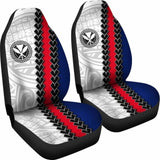 Hawaii Kakau Flag Polynesian Car Seat Cover Amazing 105905 - YourCarButBetter