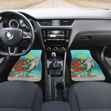 Hawaii Kanaka Maoli Amazing Sea Shell Turtle Hibiscus Car Floor Mats 213005 - YourCarButBetter