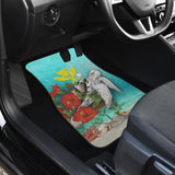 Hawaii Kanaka Maoli Amazing Sea Shell Turtle Hibiscus Car Floor Mats 213005 - YourCarButBetter