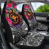 Hawaii Kanaka Maoli Car Seat Covers - Hibiscus Flowers & Patterns - 232125 - YourCarButBetter