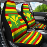 Hawaii Kanaka Maoli Flag Car Seat Covers Amazing 105905 - YourCarButBetter