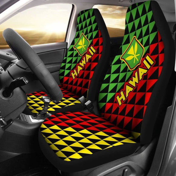 Hawaii Kanaka Maoli Flag Car Seat Covers Amazing 105905 - YourCarButBetter