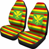 Hawaii Kanaka Maoli Flag Car Seat Covers Amazing 105905 - YourCarButBetter