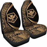 Hawaii Kanaka Polynesian Car Seat Covers - Circle Style Golden - Amazing 105905 - YourCarButBetter
