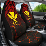 Hawaii Kanaka Polynesian Eruption Car Seat Covers 105905 - YourCarButBetter