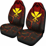 Hawaii Kanaka Polynesian Eruption Car Seat Covers 105905 - YourCarButBetter