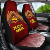 Hawaii Mauna Kea Car Seat Covers - Hand Sign Symbol - 105905 - YourCarButBetter