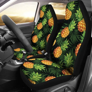 Hawaii Pineapple Hibiscus Car Seat Covers 7 232125 - YourCarButBetter