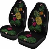 Hawaii Pineapple Hibiscus Car Seat Covers 8 232125 - YourCarButBetter